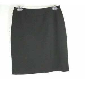 2/$30 Tailor B Moss Skirt Stretch Size 4 Black Above Knee Womens